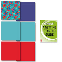 Paquete de hojas de transferencia de tinta infusible Cricut (rojo floral tropical) - Arteztik