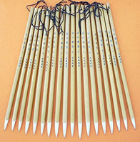 18 pinceles chinos de caligrafía de 9.3 – 9.4 in de largo para cabra de pelo natural de bambú - Arteztik
