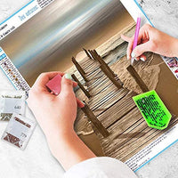 Kit de pintura NEILDEN 5D de diamantes, para adultos, para trabajos manuales, pintura de bordado con diamantes de imitación, pintura de punto de cruz, manualidades para decorar la pared del hogar, 30x40 cm - Arteztik
