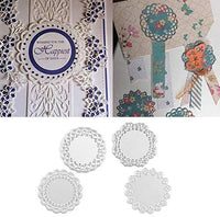 Plantillas de metal con diseño de corona de árbol de Navidad, herramienta de repujado para álbumes, tarjetas de papel, álbumes de recortes, manualidades (ramas de árbol y pino) - Arteztik
