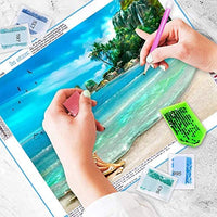 Kit de pintura NEILDEN 5D de diamantes, para adultos, para trabajos manuales, pintura de bordado con diamantes de imitación, pintura de punto de cruz, manualidades para decorar la pared del hogar, 30x40 cm - Arteztik
