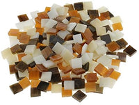 F Fityle 250 piezas de muchos colores cuadrados azulejos de mosaico de vidrio para hacer mosaico artesanía, multicolor - Arteztik
