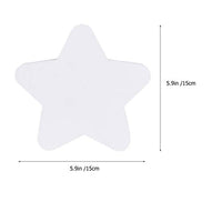Exceart - 5 paneles de pintura al óleo de algodón con forma de estrella, redondos, 5.9 x 5.9 in - Arteztik
