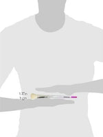Cepillo para fregona de mezcla de color blanco de agarre suave de 3/4 de ancho. - Arteztik
