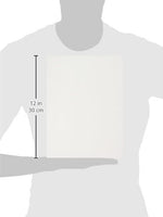 School Smart 85604 - Papel de dibujo (50 libras, 9 x 12 pulgadas, color blanco suave, 500 unidades) - Arteztik
