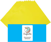 Craftables Hojas de vinilo adhesivo permanente de 12 x 12 pulgadas - Arteztik

