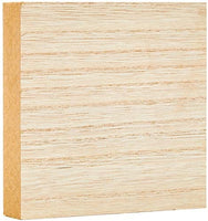 Bright Creations bloques de madera sin terminar para manualidades, bloque de letreros, juegos para niños (7 x 7 in, 4 unidades) - Arteztik
