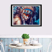 Halloween Decorations DIY 5D Diamond Painting by Number Kits Full Drill Rhinestone Pictures Painting Arts Craft for Home Wall Decor (12” x 10”,Halloween Pumpkin) - Arteztik
