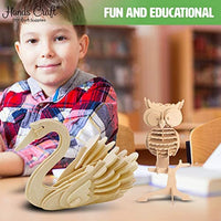 Hands Craft - Juego de rompecabezas de madera 3D - Arteztik
