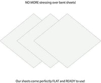 Vinilo permanente de 12.0 in x 12.0 in, 5 paquetes de vinilo brillante para interior y exterior, con reverso adhesivo en acabado brillante para silueta y crricut para hacer monogramas pegatinas y letras. - Arteztik
