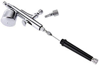 Spedertool Modelo 130 - Kit de aerógrafo de doble acción por gravedad diseñado con punta de 0.012 in, vaso fluido y cola ajustable - Arteztik
