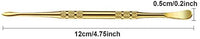 Herramienta de tallado de cera, herramienta de tallado de cera, herramienta de esculpir de acero inoxidable cuchara de 4.75 pulgadas - Arteztik
