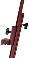 MEEDEN - Caballete de estudio extra grande con marco en H, ajustable inclinable madera de haya maciza, caballete de pintura para pisos, acomoda arte en lienzo hasta 92 pulgadas de alto - Arteztik
