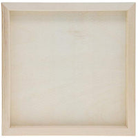 Paneles de madera para pintar, lienzo de madera (10 x 10 pulgadas, 6 unidades) - Arteztik

