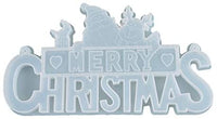 Feliz Navidad resina moldes molde de fundición de silicona para resina epoxi creativo DIY manualidades Navidad accesorios decoración Navidad Santa Elk - Arteztik
