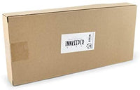 Darware Innkeeper - Letreros de madera (2 unidades, blanqueados), 14.0 x 6.0 in, letreros rústicos en blanco para manualidades, decoración del hogar - Arteztik
