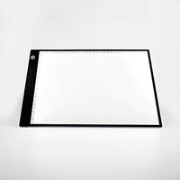 A4 ultra delgado portátil LED caja de luz Tracer USB cable de alimentación regulable brillo LED Artcraft Tracing Light Pad para artistas dibujo dibujo dibujo animación Stencilling X-rayViewing - Arteztik
