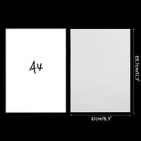 50 piezas de papel de transferencia de carbono de papel de trazado 11.7" × 8.3" para patrón de transferencia en madera, papel, lienzo (verde) - Arteztik
