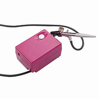 Kit de máquina de maquillaje con pistola de aerosol compresor de aire de 0.016 in agujas para cosméticos de belleza cuidado de la piel tatuajes manicura pintura corporal - Arteztik

