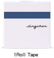 Label Maker Tape NIIMBOT D11 0.47"1.6" Adapted Label Print Paper Standard Laminated Office Labeling Tape Replacement for D11 Handheld Label Machine Waterproof Tear Proof 1 Roll 160 Pcs (White) - Arteztik
