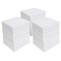 Starvasst - Paneles de lona (6.0 x 6.0 in, 24 unidades, algodón, preestirados, pequeños lienzos en blanco, para pinturas, manualidades, pequeños acrílicos, proyectos de arte al óleo - Arteztik
