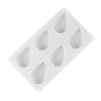 Echodo - Molde de silicona para jabón con diseño de hojas de árbol de 6 cavidades, hecho a mano, para hacer velas, jabón o lociones - Arteztik
