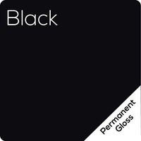 Oracal 651 - 25 hojas de vinilo adhesivo negro mate para manualidades, 12.0 x 12.0 in, para crickut, silueta, camuflaje, cortadores de manualidades, impresoras y calcomanías, acabado mate y permanente para exteriores - Arteztik
