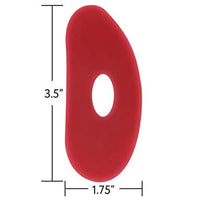 Paquete de 2 varillas suaves para cerámica y arcilla de cerámica, herramientas de cerámica muy suaves, herramienta de moldeo rojo para cerámica, suaviza y forma mientras elimina las marcas de dedos, herramientas de arcilla de cerámica para esculpir - Arteztik
