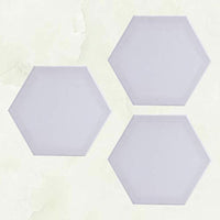 Exceart - Juego de 3 paneles de lienzo para pintar, lienzo hexagonal, lienzo para pintar, lienzo estirado, acrílico - Arteztik
