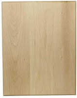 Placa rectangular de madera de tilo hueco de nogal, 6.0 x 8.0 in - Arteztik
