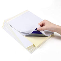 Papel de transferencia para tatuajes, 100 hojas, plantilla de tatuaje, 4 capas, 8 1/2 x 11 3/4 pulgadas, papel térmico para trazar tatuajes - Arteztik
