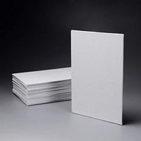 Tableros de lienzo blanco en blanco, tableros de pintura, lienzo de arte de 5 x 7 pulgadas, tablas de lienzo para pintar, paquete de 42. - Arteztik
