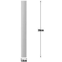 Amersumer - Cortador de arcilla de polímero de acero de alta velocidad, 3 piezas, 8 pulgadas, cortador de tejidos flexible, herramientas de corte de arcilla polimérica (funda protectora incluida) - Arteztik

