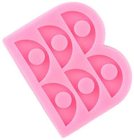 Allinlove - Molde de silicona para decoración de paja semicírculo, 2 unidades, para resina, para decoración de paja - Arteztik
