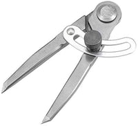 Utoolmart - Herramientas de costura para manualidades de cuero, calibre de espaciado ajustable de acero al carbono, línea de dibujo para manualidades, herramienta de artesanía de cuero, 1 pieza - Arteztik
