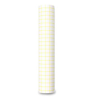 Rollo de papel de transferencia de cuadrícula amarilla, 100.1 x 11.5 ft para vinilo autoadhesivo para tazas, letreros, pegatinas, paredes, puertas y ventanas con tachuela inicial media - Arteztik
