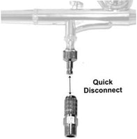 Master Airbrush marca Essential aerógrafo accesorios Kit Set; incluye 6 ft. trenzada Manguera de aire, Mini Inline Filtro, Quick Disconnect, ajuste de flujo de aire Manguera de Coupler & 3 Way Splitter colector - Arteztik
