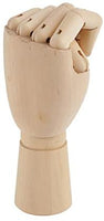HEEPDD maniquí de mano de madera, articulado, articulado, articulado, flexible, para dibujar en casa, oficina, escritorio, niños, juguetes, regalo - Arteztik
