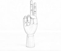 Flexible mano izquierda modelo conjunto, 12" grandes y pequeñas 7" - Arteztik
