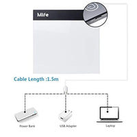 Mlife Flip Book Kit – Caja de luz LED A5 para dibujo y trazado y 300 hojas de papel de animación con tornillos de encuadernación para Flip Books A5 Flipbook Kit - Arteztik
