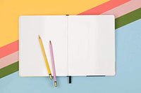 Cuaderno de bocetos de piel vegana de Denik, de 7 x 9 pulgadas, con 88 páginas en blanco - Arteztik
