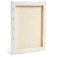 Academy Art Supply - Lienzo en blanco estirado de 9.1 x 11.8 in, paquete de 8 unidades, imprimado, 100% algodón para pintura, pintura acrílica, pintura al óleo y medios de arte húmedos, lienzos para artista - Arteztik
