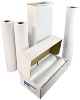 Alliance CAD rollos de papel, 24" x 150', 96 brillante, 20 lb – 4 rollos por caja – rollos de tinta Jet Bond con núcleo de 2" - Arteztik
