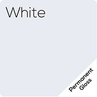 (25) hojas de 12.0 x 12.0 in, vinilo adhesivo blanco mate para Cricut, silueta, cameo, cortadores de manualidades, impresoras y calcomanías – acabado mate y permanente - Arteztik
