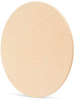 Woodpeckers - Círculos de madera contrachapada (18.0 in, 1/4 de grosor, redondos, 1 paquete de 1 círculo de madera contrachapada de abedul báltico sin terminar para manualidades, - Arteztik
