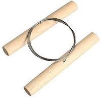 Ioffersuper 6 cortadores de alambre de arcilla con mango de madera, fácil de usar, herramientas de corte de alambre de acero para queso, plastilina, línea de barro de arte, cerámica, cerámica, escultura, cerámica, herramientas de corte de cerámica, sumini - Arteztik
