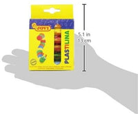 Jovi Plastilina Arcilla de modelado reutilizable y no secado; 5 oz, Rollos de 15 colores, perfecto para proyectos de arte y manualidades - Arteztik
