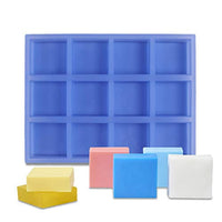 Moldes de silicona para jabones 4oz, moldes cuadrados de jabón para hacer jabón, molde de resina de silicona flexible para artesanía casera - Arteztik

