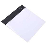 FTVOGUE - Caja de luz ajustable con luz LED para rastreo, tamaño A5, con función de memoria, tableta y cable USB - Arteztik
