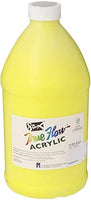 Sax 439277 True Flow Pintura acrílica para cuerpo pesado, 1/2 galón, amarillo cromado - Arteztik
